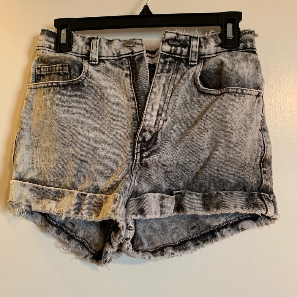 Distressed shorts